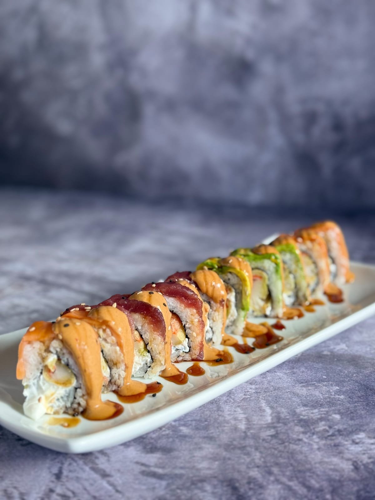 Rainbow roll
